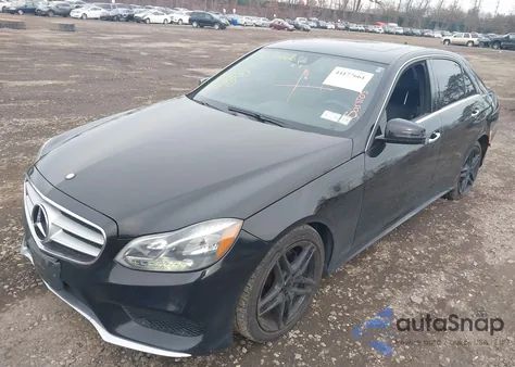 2015 Mercedes-Benz E 350 4Matic из США, поврежденный, VIN WDDHF8JB7FB083784